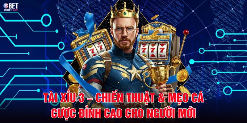 Tài Xỉu 3 – Chiến Thuật & Mẹo Cá Cược Đỉnh Cao Cho Người Mới Tài Xỉu 3 – Chiến Thuật & Mẹo Cá Cược Đỉnh Cao Cho Người Mới
