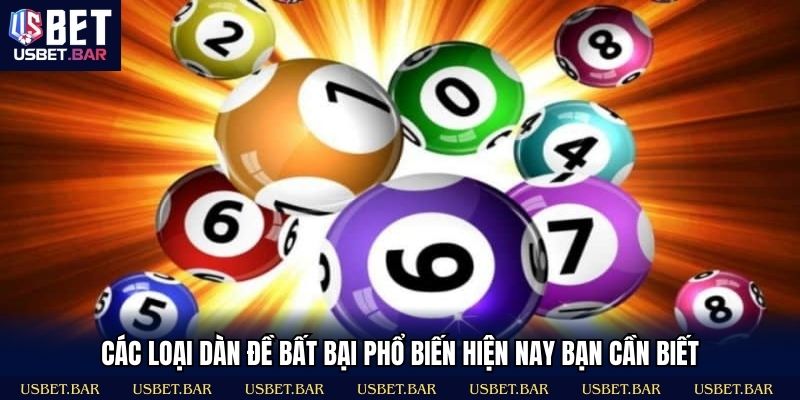 Dàn Đề Bất Tử USBET - Chiến Thuật Tăng Tỷ Lệ Trúng Cao Nhiều lựa chọn khác nhau giúp người chơi linh hoạt áp dụng